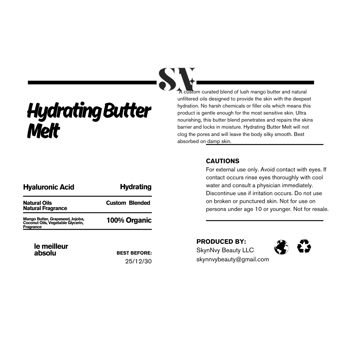 Hydrating Butter Melt