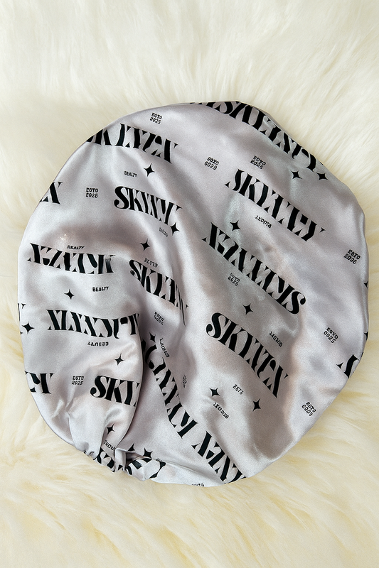 Logo Satin Hair Bonnet